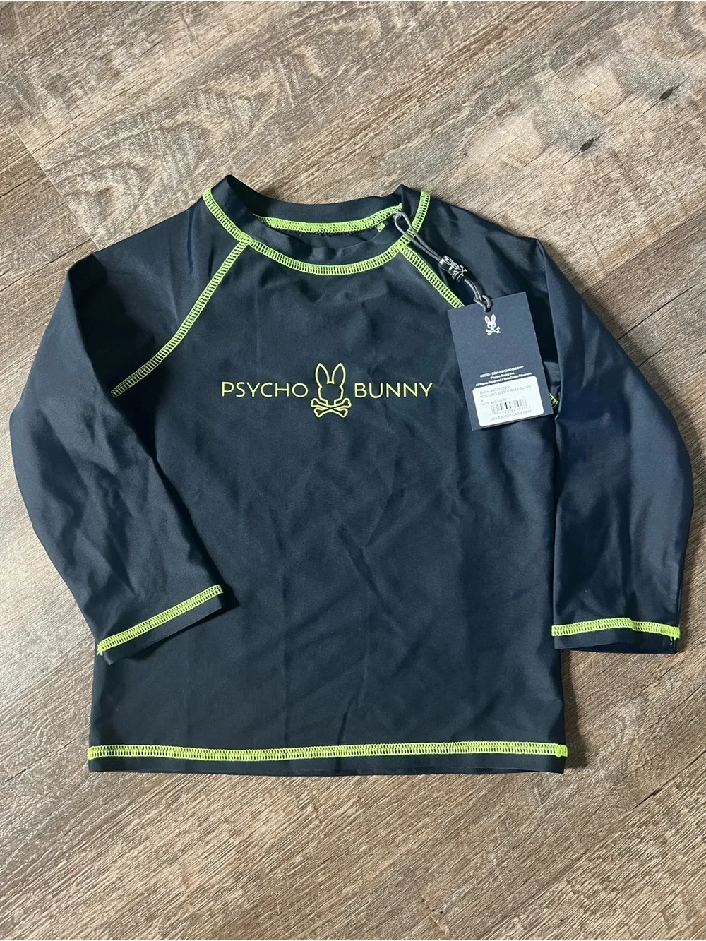 Psycho Bunny Rashguard Kids-Size 4